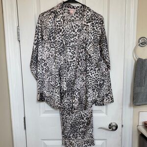 Victoria Secret Leopard Print Satin Pajama Set TWO DAYS ONLY: until 2/7
